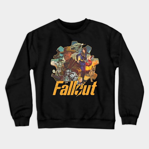 Fallout Crewneck Sweatshirt by handhieu